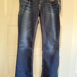 Silver Jeans Dark Blue Boot Cut Women's Jeans